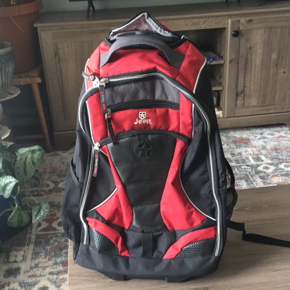Jeep Bags Jeep Travel Luggage 2 In Backpack Rolling Poshmark